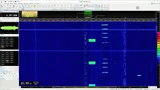 8297 Khz  -ZLM Taupo Maritime Radio -New Zealand