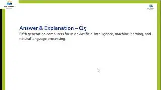 Computet generations Mcq series -1