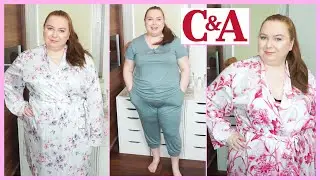 C&A PLUS SIZE HAUL - PIŻAMY, SZLAFROK, KIMONO | mierzymy