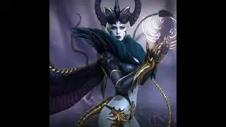 Queen Eva - Raid Shadow Legends AI Fan Art
