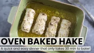 Oven Baked Hake Recipe | Food From Portugal