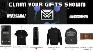 Claim Your Web3Samaj Free Goodies Set 😍 | Limited Time left HURRY!! #swags #web3samaj #mug🤩#goodies
