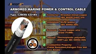 HONEST Marine Cable Type: CJ86/SC 0.6/1KV