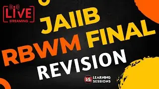 JAIIB RBWM Live | Retail Banking Final Revision | Rbwm in Hindi