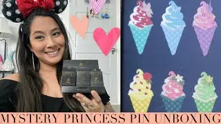 NEW Disney Princess Mystery Pin Unboxing from Hot Topic
