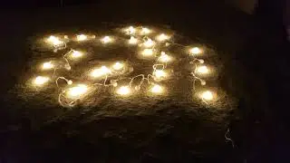 BlueFire 31ft 50 LED Ball Fairy Lights Plug In Remote Control