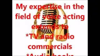 Voice over - British Female