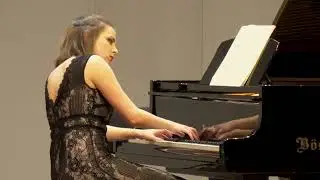 Johannes Brahms, Clarinet Sonata first mvm, Nadia Sofokleous, clarinet, Mara Gherasim, Piano