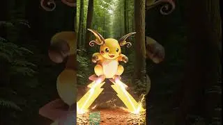 Mega Raichu X & Y Brought to Life! ⚡🐭 Epic Pok&eacute;mon Transformation ✨