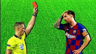 Lionel Messi's All 3 Red Cards