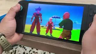 Así se ve Dragón Ball Z Kakarot en Nintendo Switch 2 (modo portátil)