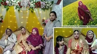 আজকে আমরা সবাই মিলে বৌ ভাতের অনুষ্ঠানে গেলাম।।।