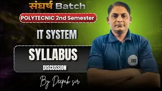 IT system | Polytechnic 2nd Semester | Syllabus Discussion | TBB Polytechnic