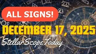 December 17, 2025 Zodiac Predictions (Aries&ndash;Pisces) #horoscopetoday #astroprediction #luckycolors
