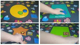 Геометрический набор для сортировки и классификации Lakeshore. Shape Sorting Center