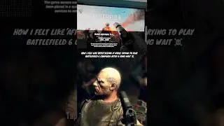 Как меня зацепило сообщение &laquo;Игровой сервер переполнен&raquo; в Battlefield 6 ☠️ #шорты #battlefield6 #...