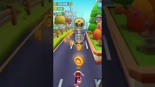 Subway princess runner game fails and falls short funny moment#running  #shorts