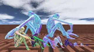 This SCP-096 Experiment Went Wrong 😱 | Extreme Sizes   #GMod_troll #NexTBots