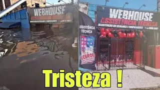 A loja dele ficou submessa com o alagamento do rio Grande do sull