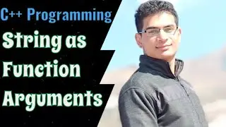 String as Function Argument | Passing String to a Function in C++ Programming