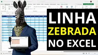 Linha Zebrada no Excel: 3 Opções Para Aplicar Cores Alternadas no Excel