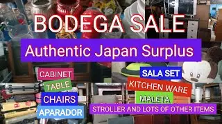 Authentic Japan Surplus Bodega Sale!