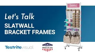 Let's Talk | Slatwall Bracket Frames