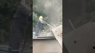 blasting painting Work Jindal Steel Power Limited Company video