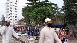 Road side Market beside Rail Gate