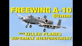 Heavy man, heavy!  The MONSTER Freewing A-10 Thunderbolt 80mm EDF