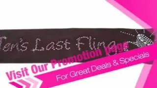 Last Fling Bridal Sash - Bachelorette Party Sash - AdvantageBridal.com