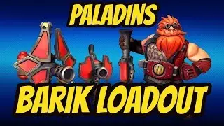 SELF HEALING BARIK | Paladins gameplay and Architectonics loadout