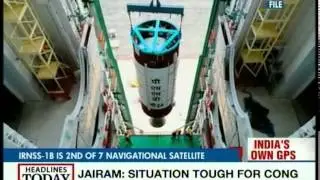 ISRO to launch Navigation Satellite IRNSS-1B today