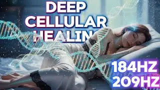 184Hz + 209Hz | Physical Recovery & Emotional Balance | Deep Cellular Vitality Music