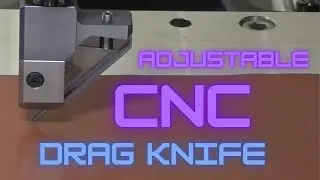 Adjustable Offset (The Original) CNC Drag Knife