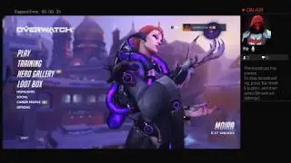 GodzillaX64's Live PS4 Broadcast: Overwatch Live Gameplay (Including Moira)