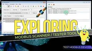 How to use Modbus tester software like QMod master, GModbus scanner and CAS Modbus scanner.