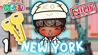 apartment hunting in NYC *VLOG* | Voiced Toca Boca rp