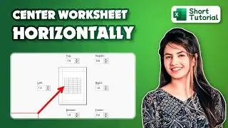 How To Center Worksheet Horizontally In Excel 2024 | Initial Solution