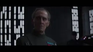 Tarkin and the rebel incursion in Scarif - Rogue One