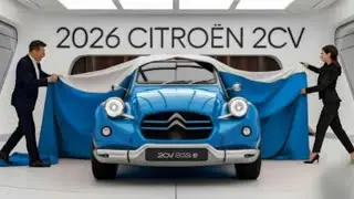 The all-new, all-electric 2026 Citro&euml;n 2CV!