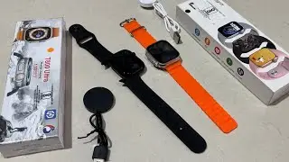 Unboxing 2 Smart Watch T800 Ultra Testing Video