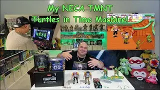 My NECA TMNT Turtles in Time Machine!