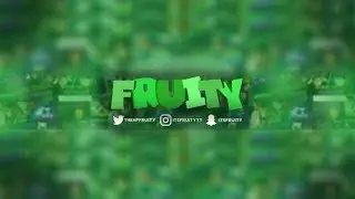 FRUITY - Youtube Banner Speedart