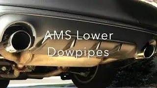 Infiniti Q50 VR30 with AMS Downpipes Sound