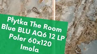 Płytka The Room Blue BLU AQ6 12 LP Poler 60x120 Imola | VIVERTO