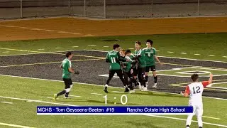 HIGHLIGHTS: Maria Carrillo Boys' Soccer vs Rancho Cotate 2019-12-9