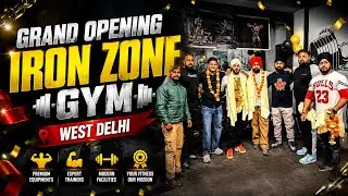 New gym Iron zone#gym #fitness #exercise #yoga #runningmotivation #energy #motivation #tranding #uk