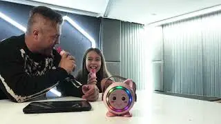 Самый милый динамик для караоке