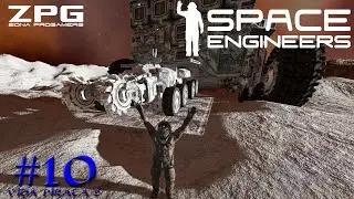 Space Engineers - Vida Pirata T2 #10 | Parking para el rover | Gameplay Espa&ntilde;ol